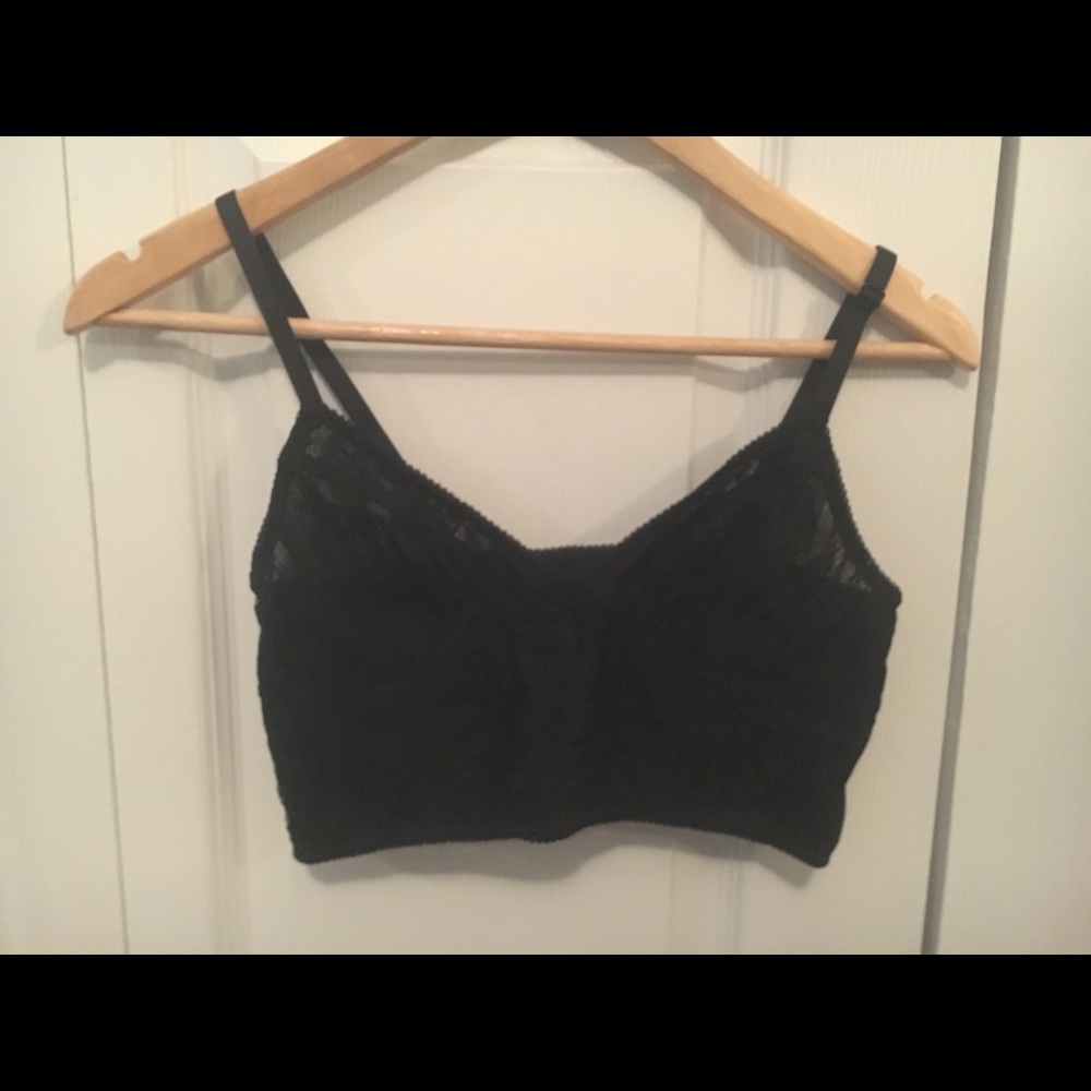 Black Lace Free People Bralette